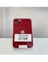 Iphone 13 256GB, batería 95%, rojo.
