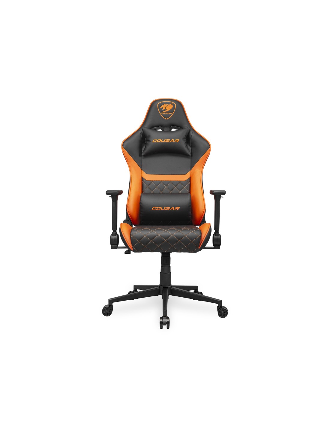 COUGAR Gaming Armor One V2 Asiento acolchado tapizado Negro, Naranja