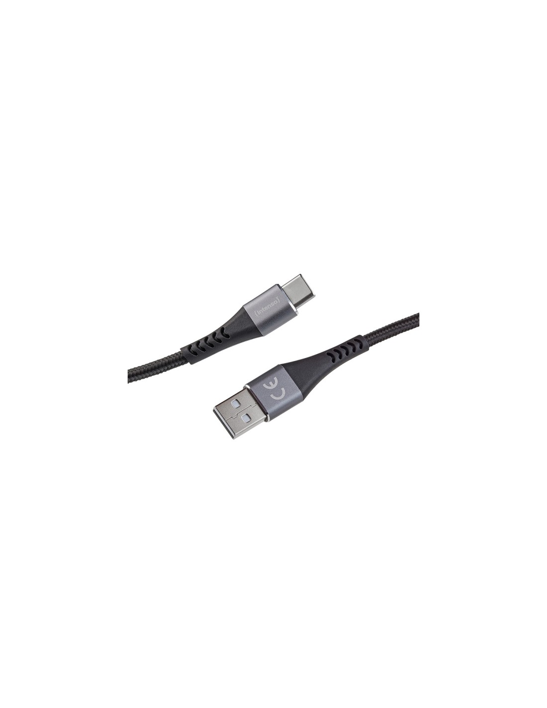 Intenso Cable de carga/datos USB-C A315C, 1,5 m, carga rápida hasta 60 vatios, negro