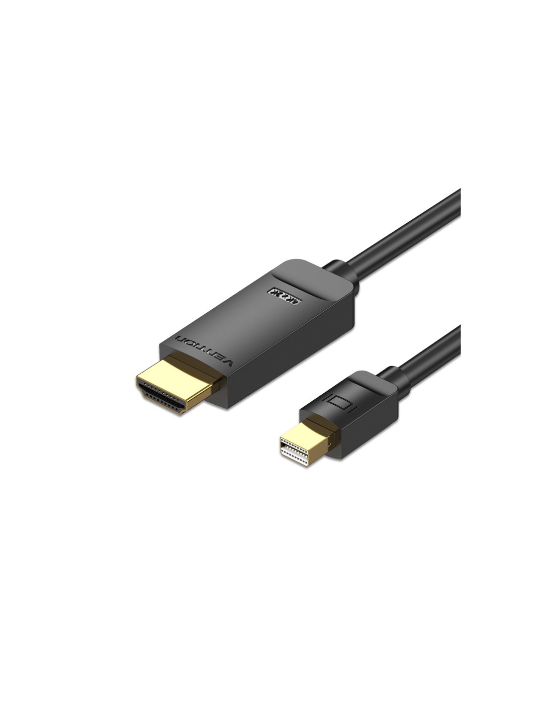 Vention Cable Conversor HAHBH/ Mini Displayport Macho - HDMI Macho/ 2m/ Negro