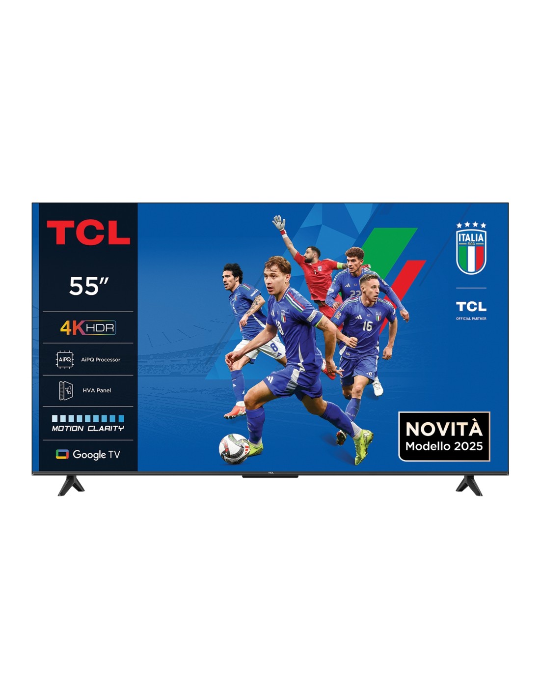TCL P6K 55P6K Televisor 139,7 cm (55") 4K Ultra HD Smart TV Wifi Metálico