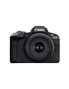 Canon EOS R50, Black + RF-S 18-45mm F4.5-6.3 IS STM Kit MILC 24,2 MP CMOS 6000 x 4000 Pixeles Negro