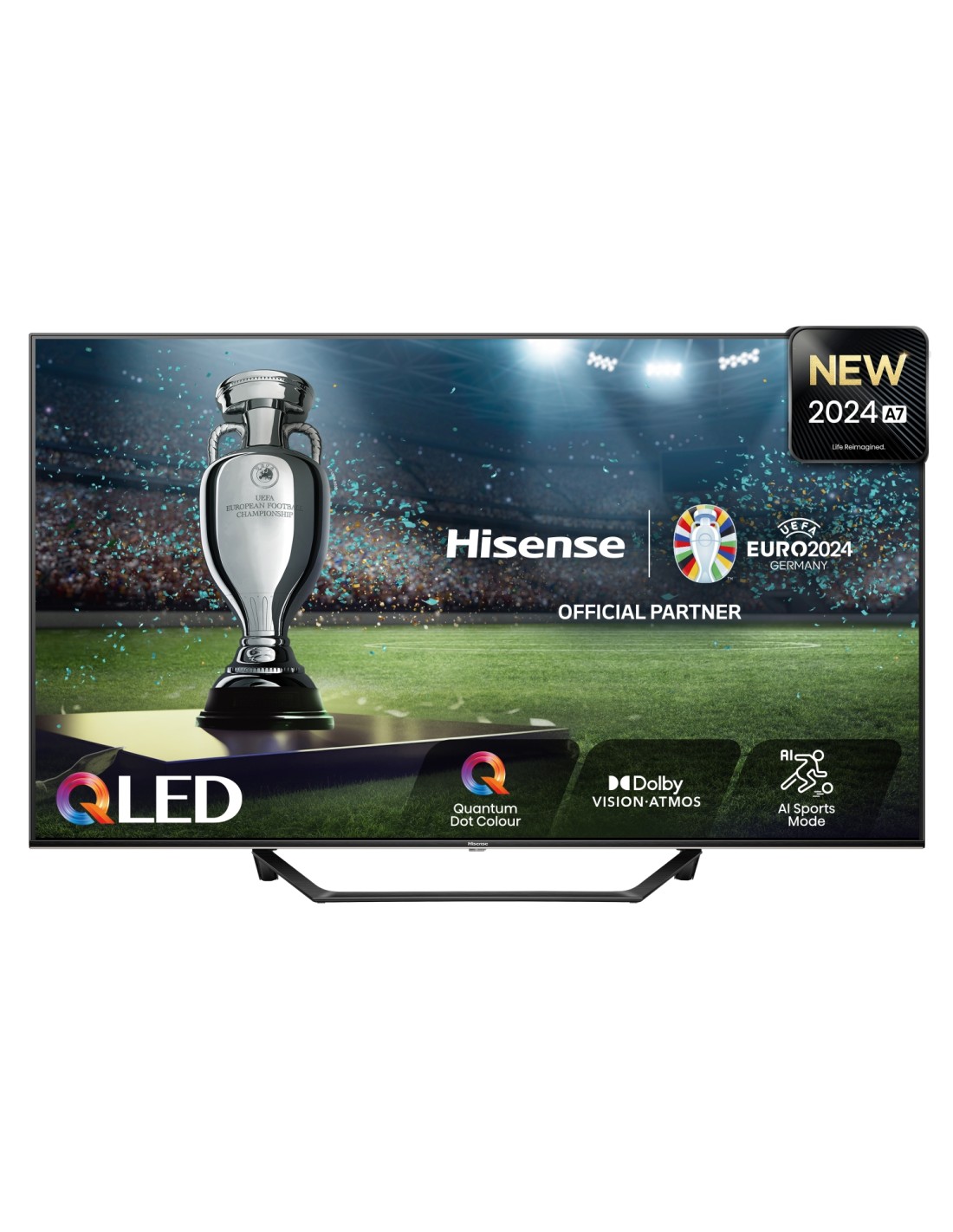 Hisense 50A7NQ Televisor 127 cm (50") 4K Ultra HD Smart TV Wifi Gris 350 cd / m²