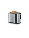Severin 2589 2 rebanada(s) 800 W Negro, Acero inoxidable