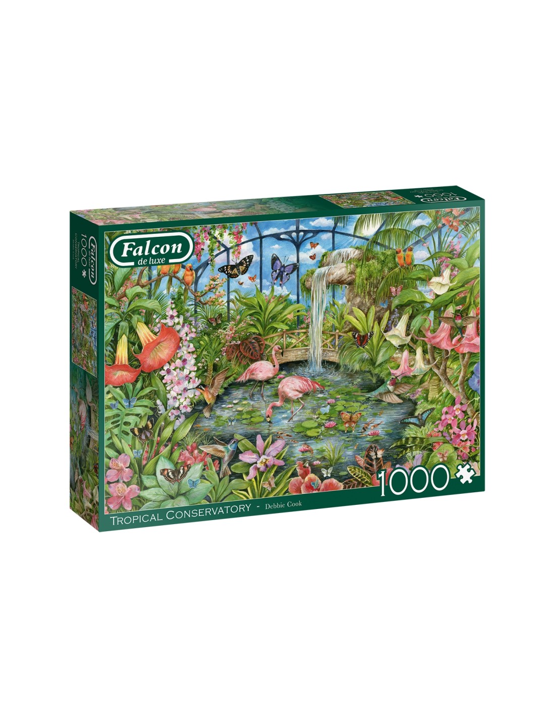Falcon de luxe Tropical Conservatory 1000pcs Puzzle rompecabezas 1000 pieza(s) Flora y fauna
