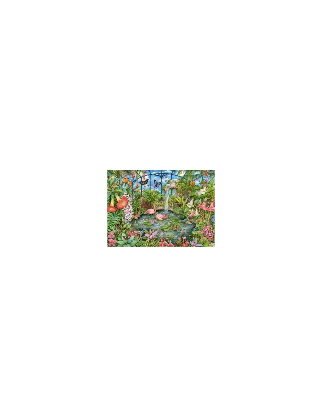 Falcon de luxe Tropical Conservatory 1000pcs Puzzle rompecabezas 1000 pieza(s) Flora y fauna