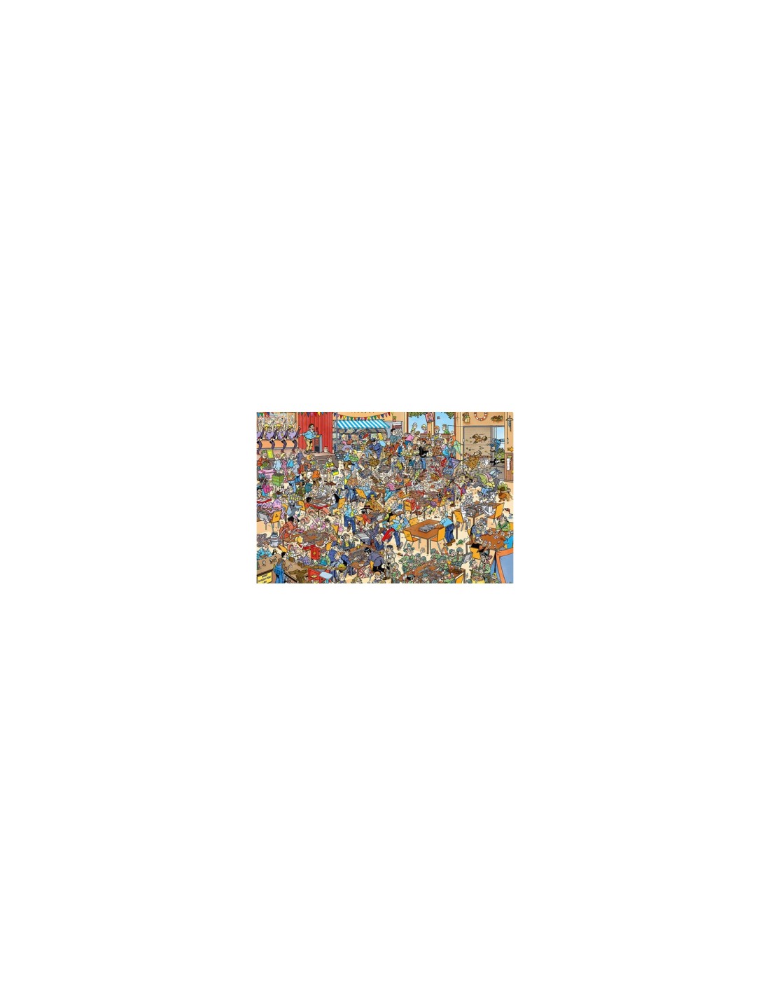 Jan van Haasteren National Championships Puzzling 1000 pcs Puzzle rompecabezas 1000 pieza(s) Cómics
