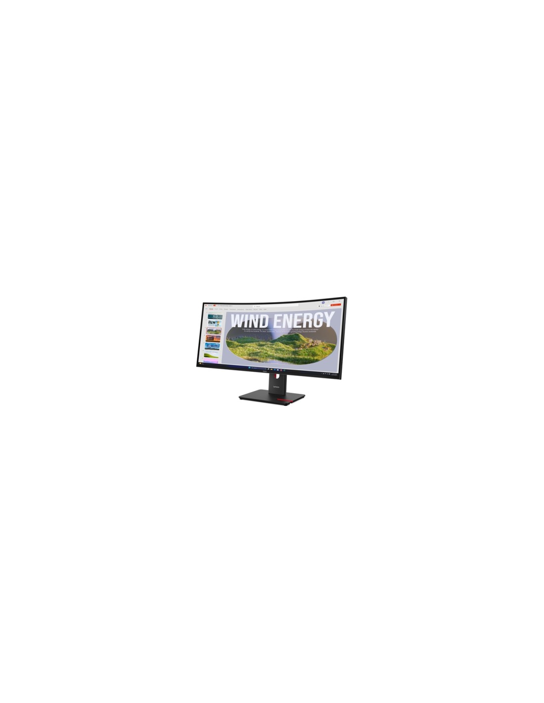 Lenovo ThinkVision T34WD-40 LED display 86,4 cm (34") 3440 x 1440 Pixeles Wide Quad HD Negro