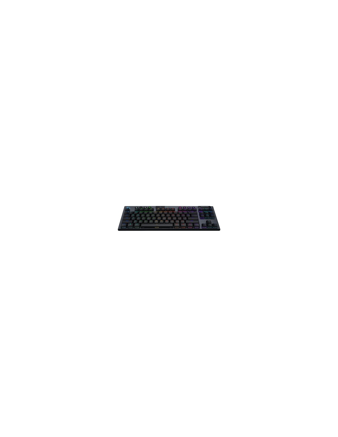Logitech G G915 X Lightspeed teclado Juego USB + RF Wireless + Bluetooth QWERTY Internacional de EE.UU. Negro