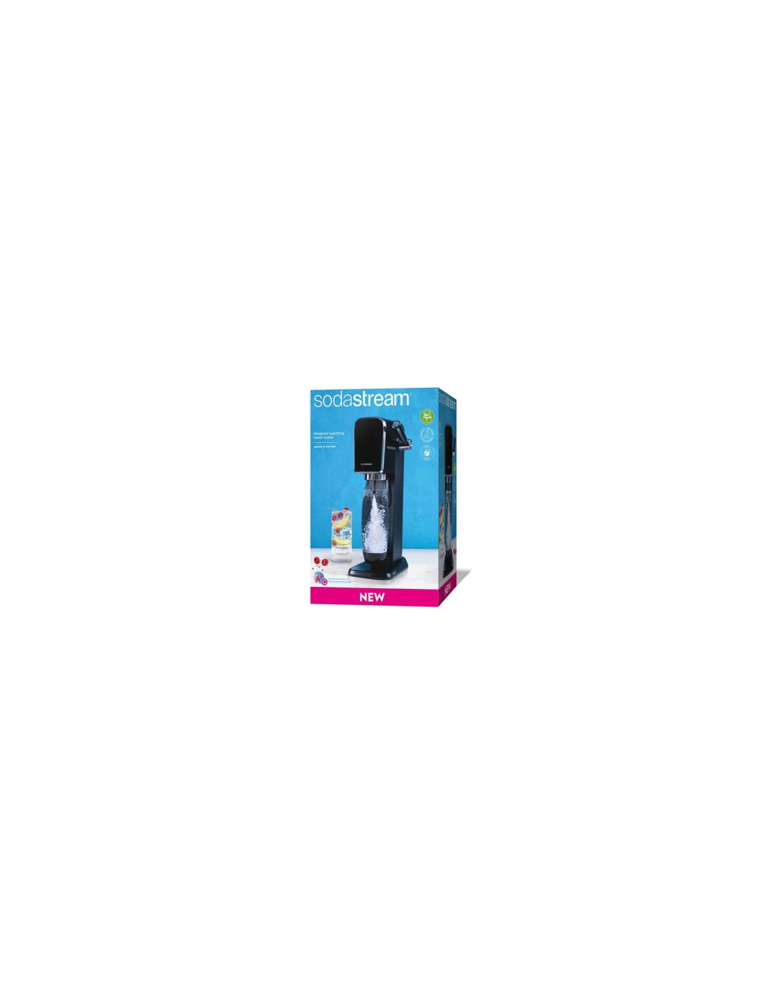 SodaStream ART Negro, Acero
