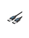 Vention Cable USB 2.0 COJBD/ USB Macho - USB Macho/ 1m/ Negro
