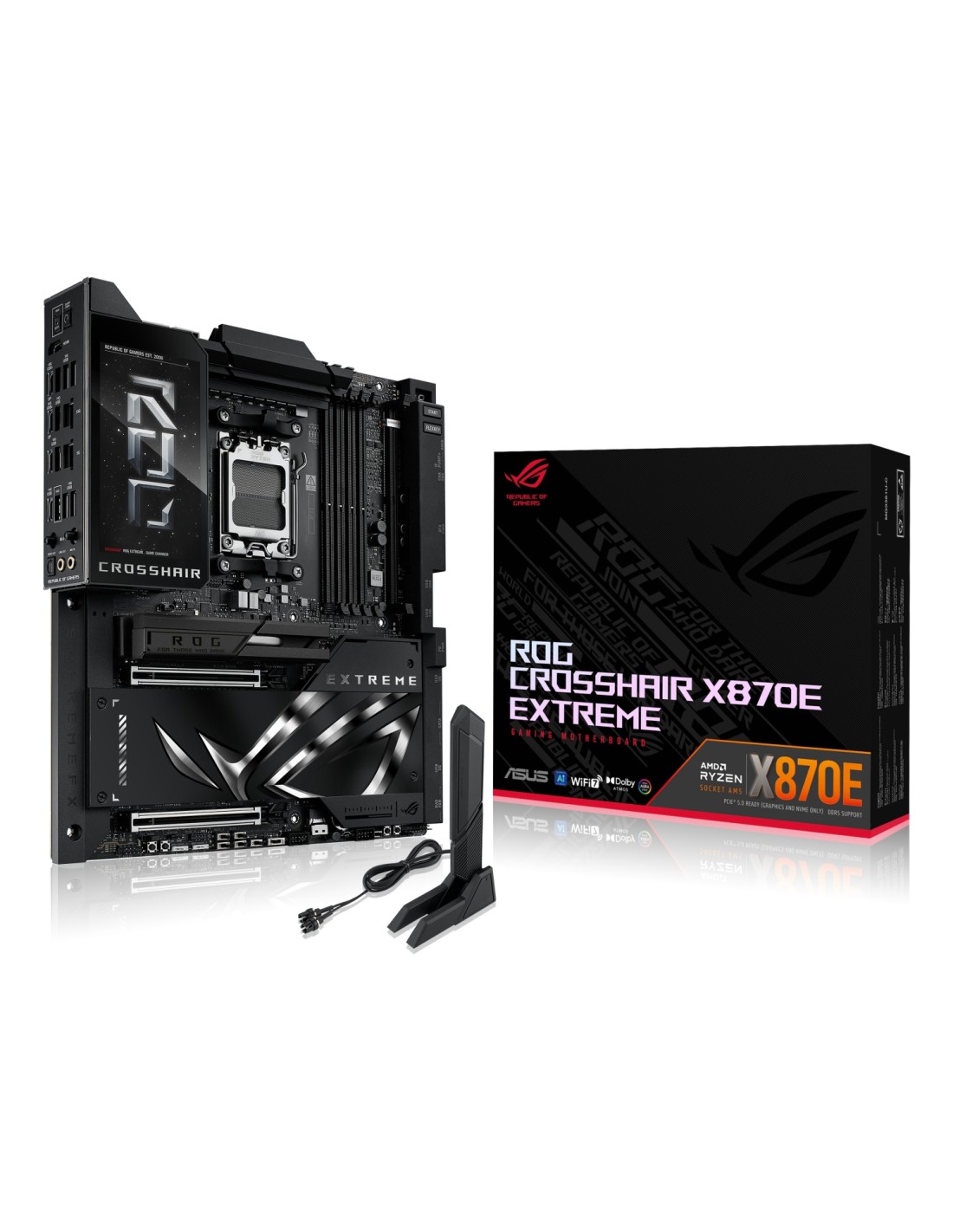 ASUS ROG CROSSHAIR X870E EXTREME AMD X870E Zócalo AM5 ATX extendida