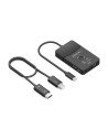 AISENS Docking USB-C a HDMI 1080P@60Hz (Inalámbrico) 30M, 1xHDMI 4K60HZ (Cable) 2xUSB-C 1xUSB-A 1xUSB-C PD 100W, Negro