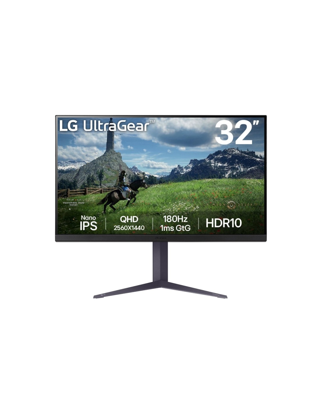 LG 32GS85QX-B pantalla para PC 81,3 cm (32") 2560 x 1440 Pixeles Negro