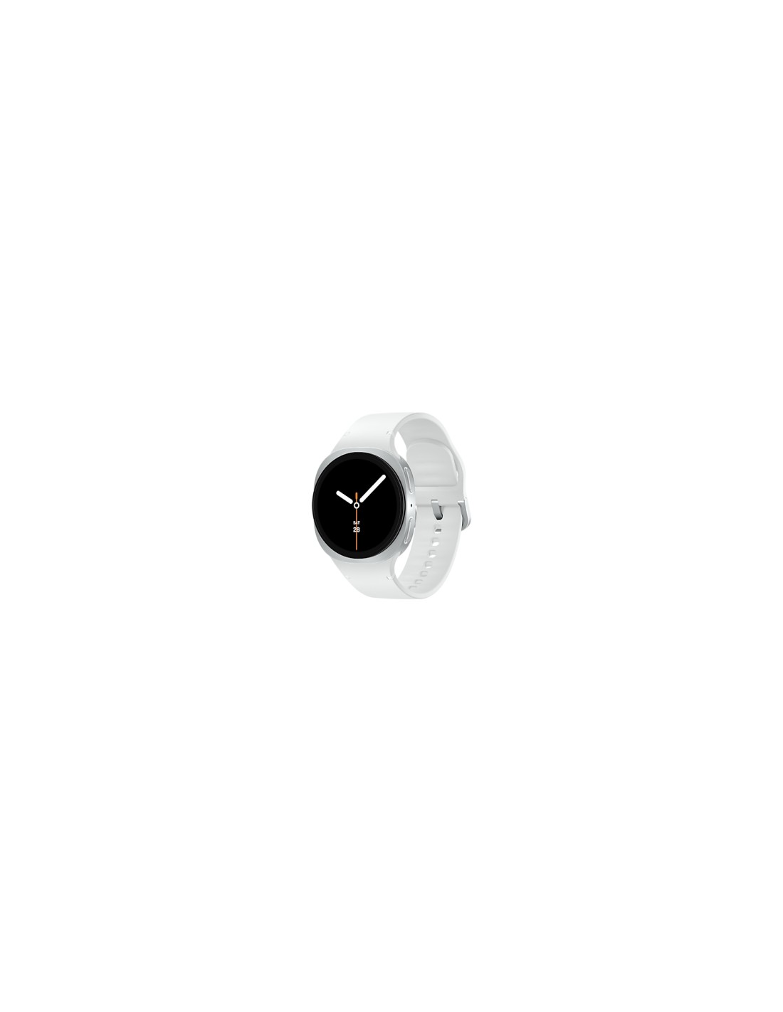 Samsung Galaxy Watch 8 3,3 cm (1.3") AMOLED 40 mm Digital 438 x 438 Pixeles Pantalla táctil 4G Plata Wifi GPS (satélite)