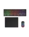 Mars Gaming MCPWXES teclado Ratón incluido Juego RF inalámbrica + USB QWERTY Español Negro