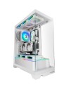 Mars Gaming MCPRISMAW carcasa de ordenador Midi Tower Blanco