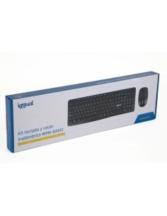 iggual Kit teclado ratón inalámbrico WMK-BASIC