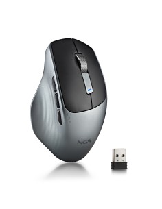 NGS LUSH-RB ratón Oficina mano derecha RF inalámbrico Óptico 1600 DPI