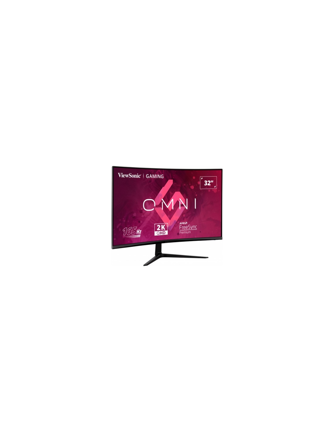 Viewsonic VX Series VX3218C-2K pantalla para PC 81,3 cm (32") 2560 x 1440 Pixeles Quad HD LED Negro