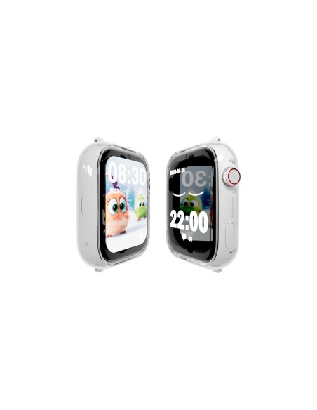 SaveFamily SaveWatch Plus Reloj + Protector GPS y Llamadas 4G Blanco Pulsera Tela OceanVerde