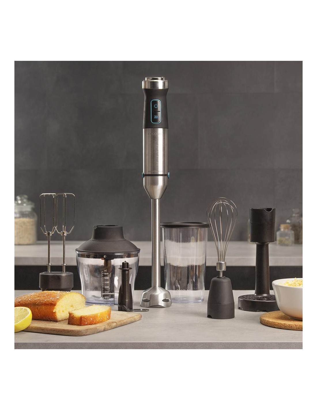 Batidoras de mano Power TitanBlack 1500 XL PerfectCream&Crush