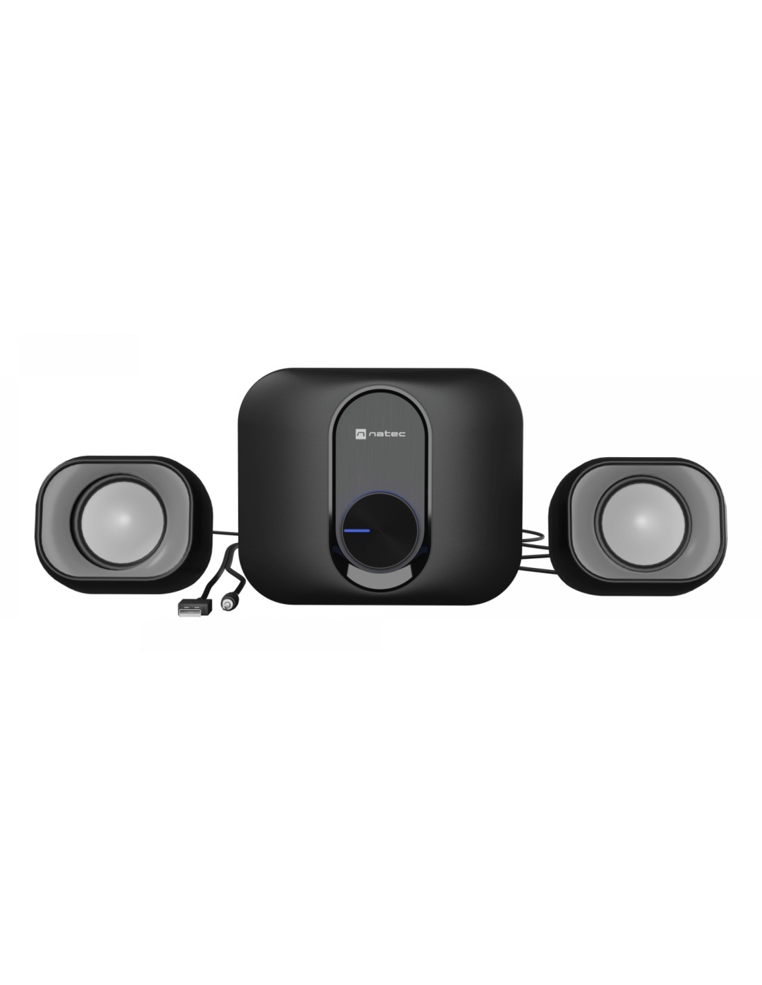 NATEC NGL-2111 sistema de audio para el hogar Minicadena de música para uso doméstico 3 W Negro