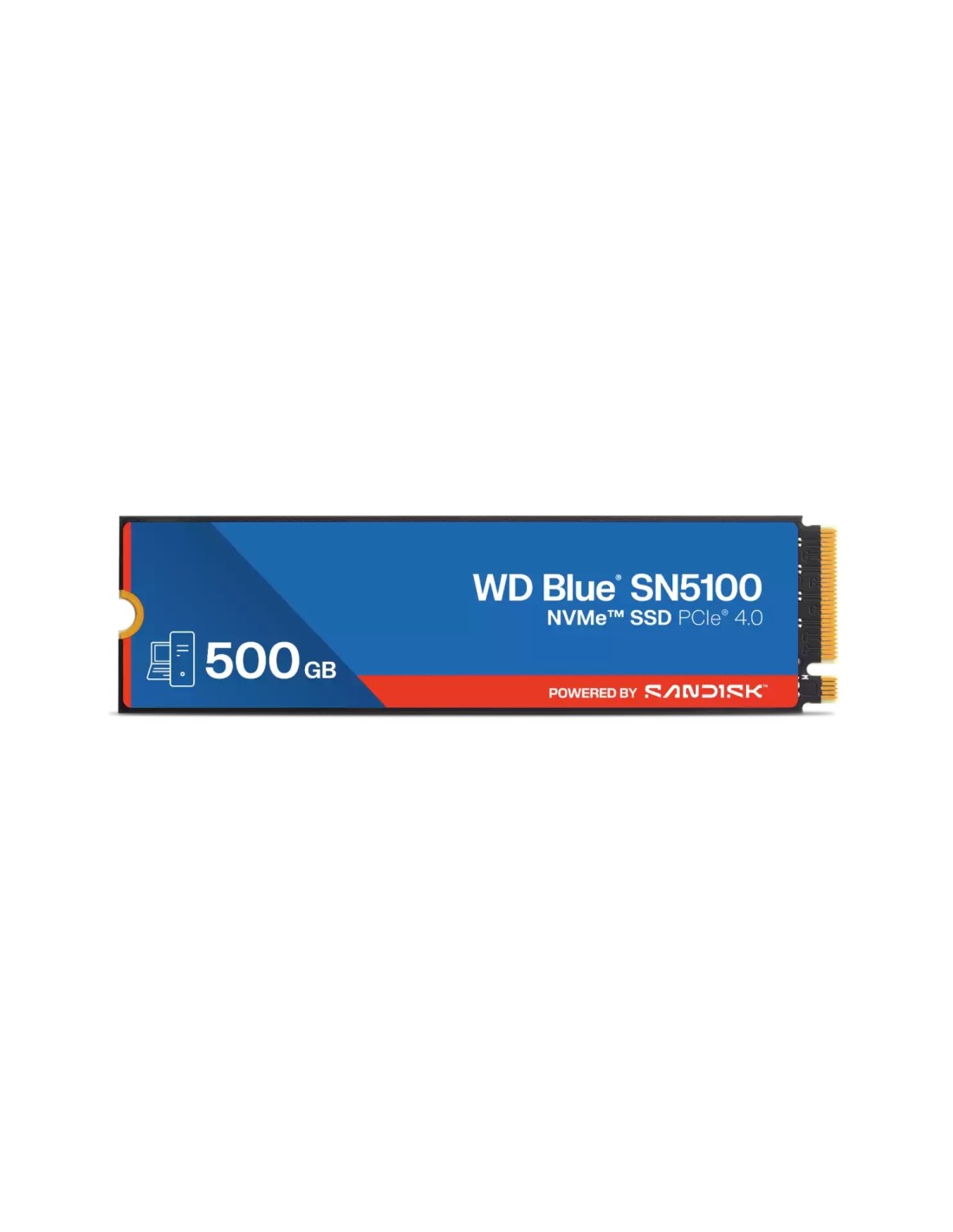 SanDisk WD Blue SN5100 500 GB M.2 PCI Express 4.0 NVMe QLC 3D NAND