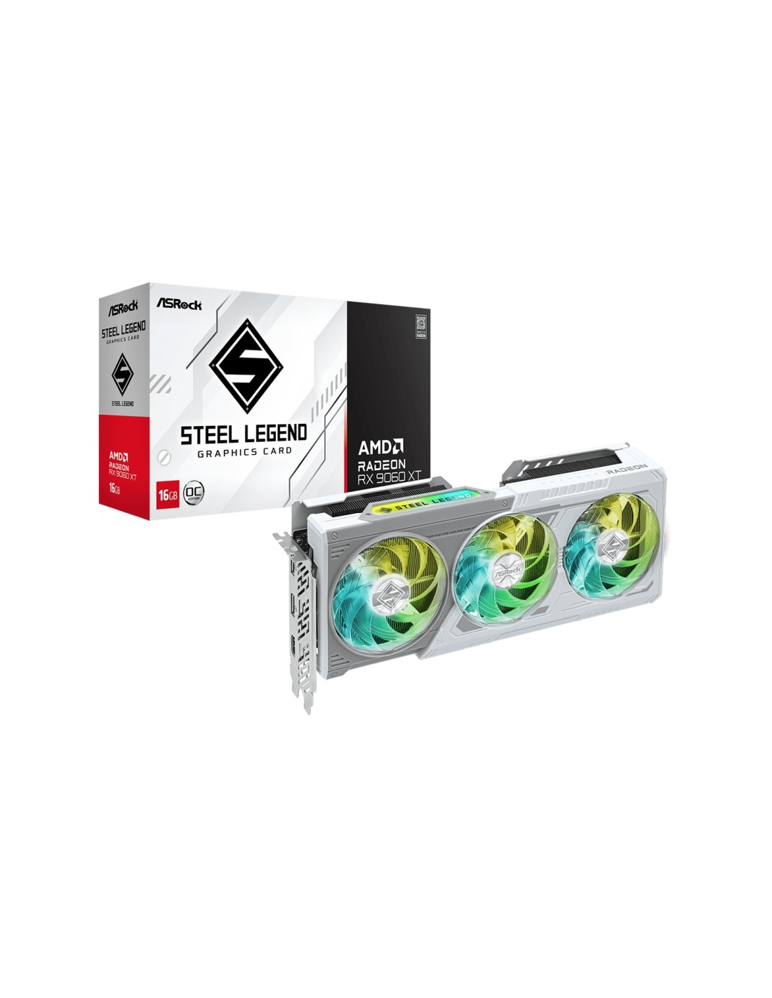 Asrock AMD Radeon RX 9060 XT Steel Legend 16GB OC GDDR6