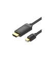 Vention Cable Conversor HAHBG/ Mini Displayport Macho - HDMI Macho/ 1.5m/ Negro