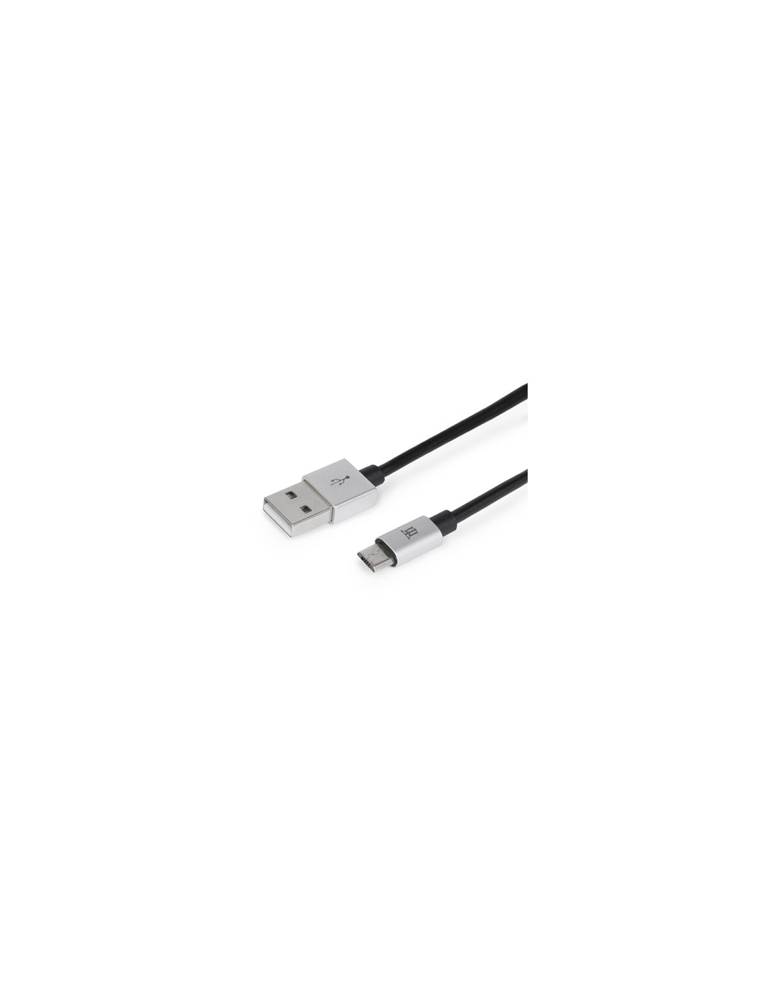 Maillon Technologique Premium MTPMUS241 cable USB USB 2.0 1 m USB A Micro-USB B Plata