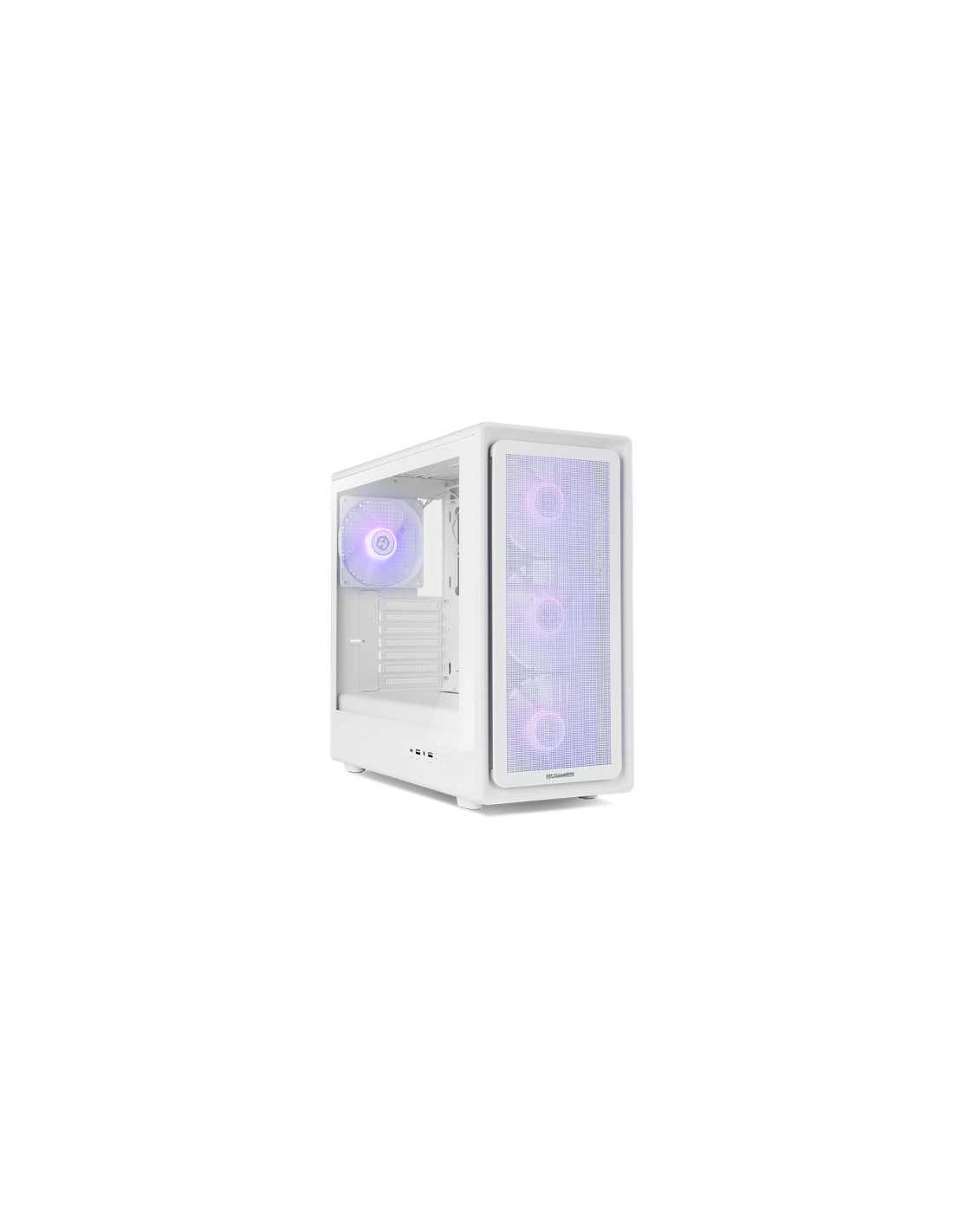 NOX Hummer NXHUMMERAEROWH carcasa de ordenador Midi Tower Blanco