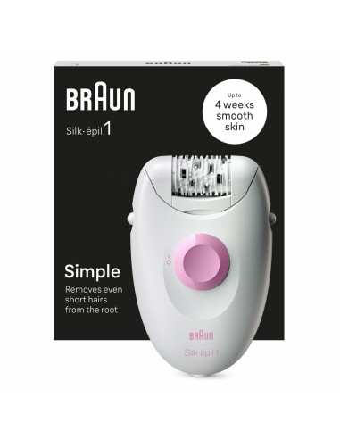 Braun Silk-épil 1 1-000 20 pinzas Rosa, Blanco