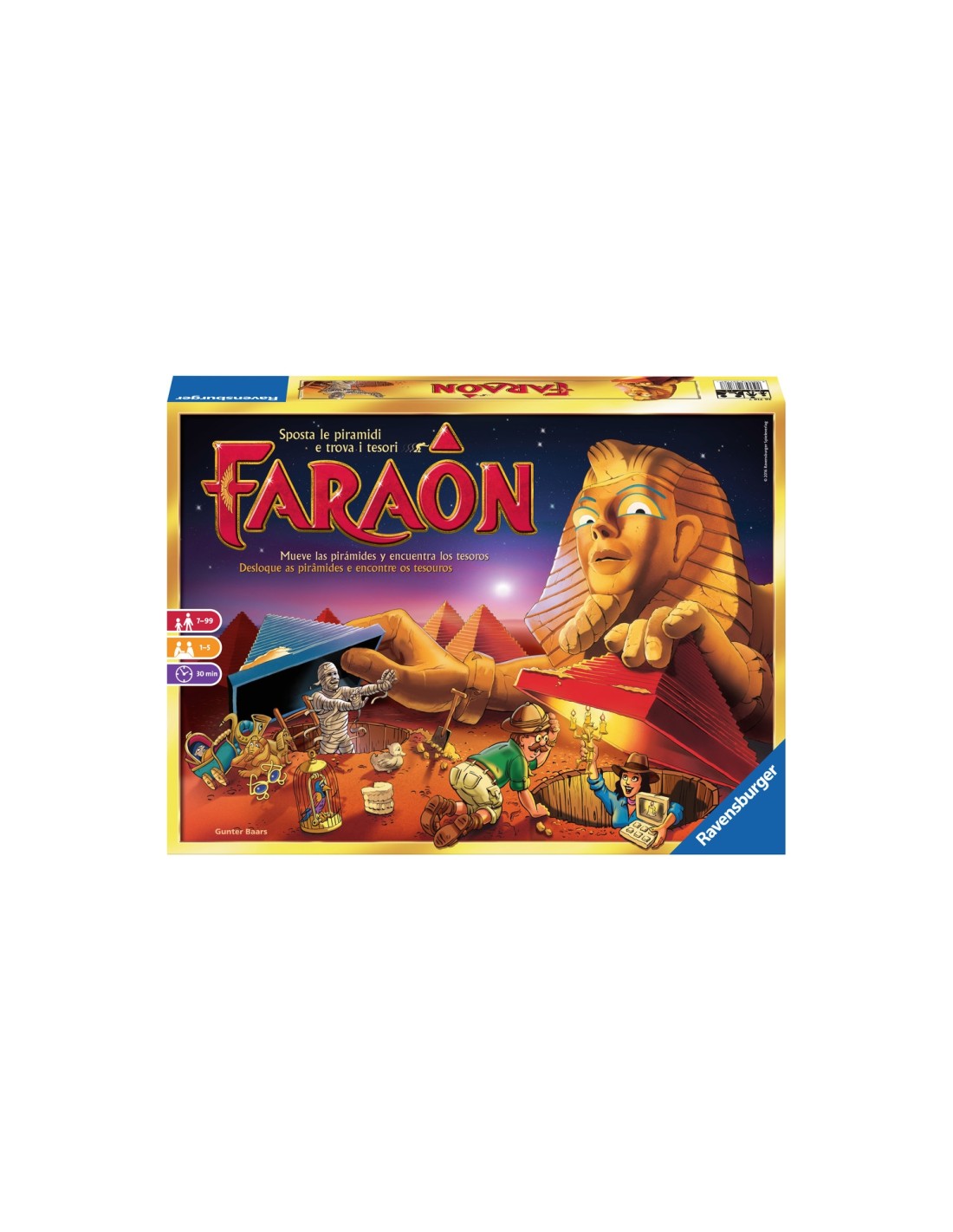 Ravensburger Faraon Juego de mesa Viaje/aventura
