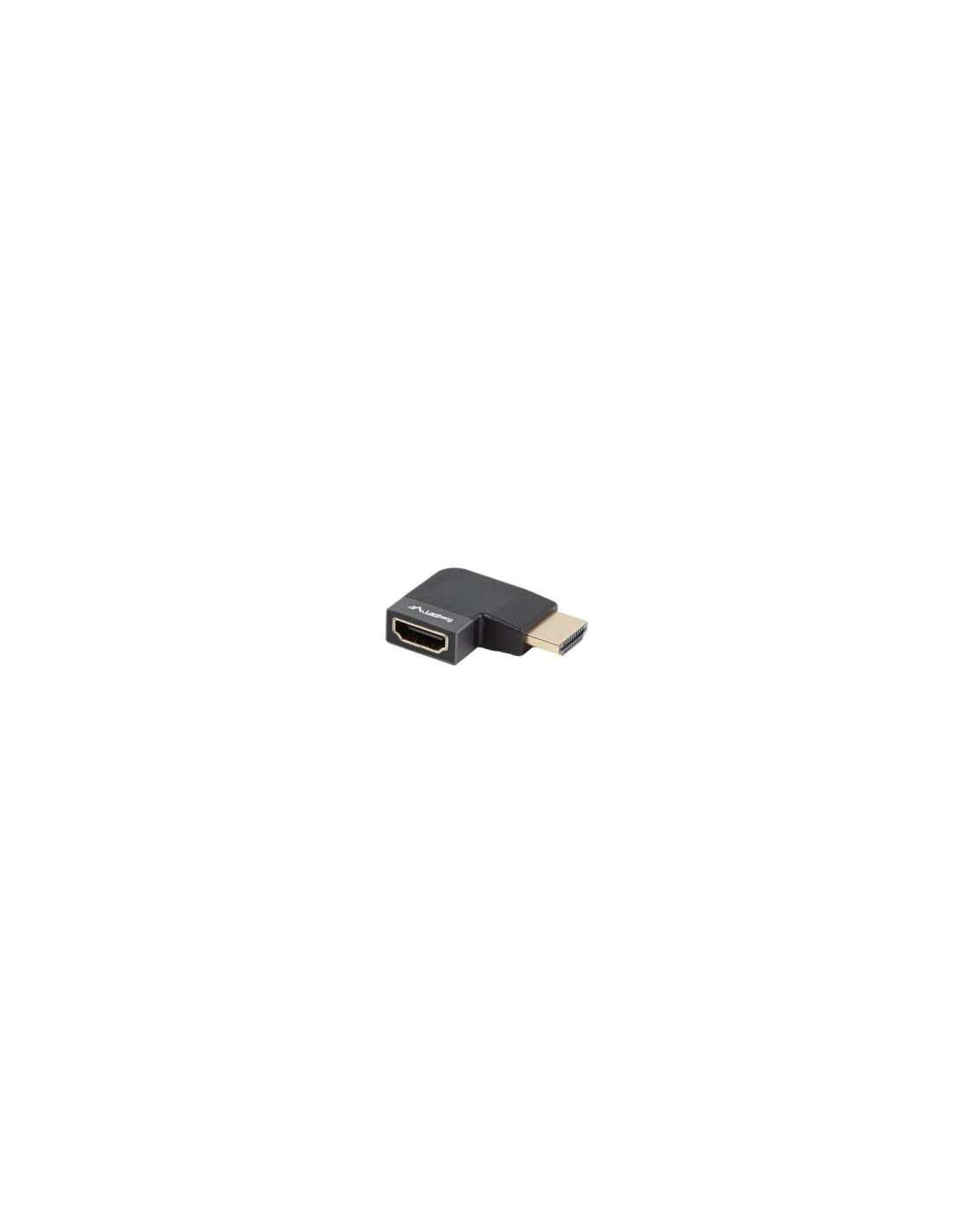 Lanberg AD-HDMI-10 adaptador de cable de vídeo HDMI tipo A (Estándar) Negro, Plata