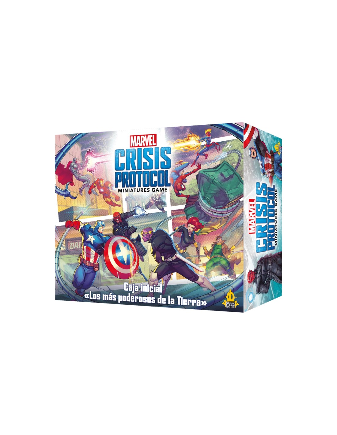 Asmodee CP143ES juego de tablero MCP: Marvel Crisis Protocol Caja inicial 45 min Juego de mesa Interpretación de roles