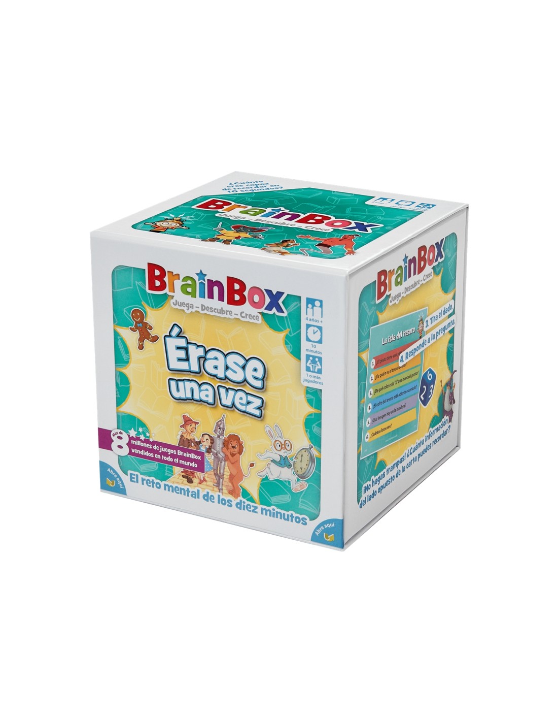 Asmodee G123427 juego de tablero BrainBox Érase una vez 10 min Juego De Cartas
