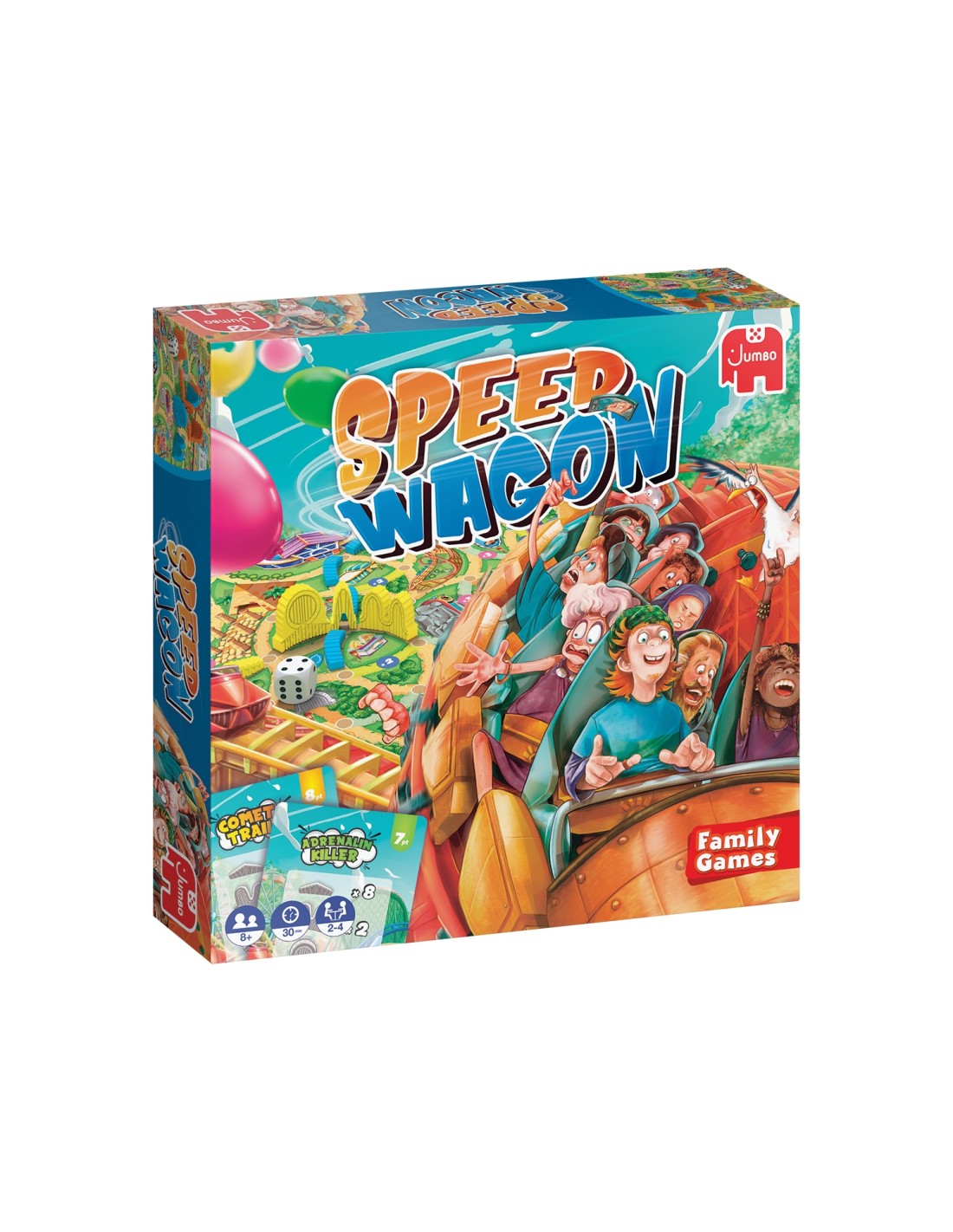 Jumbo 19825 juego de tablero Speed Wagon Juego De Cartas Juego de azar