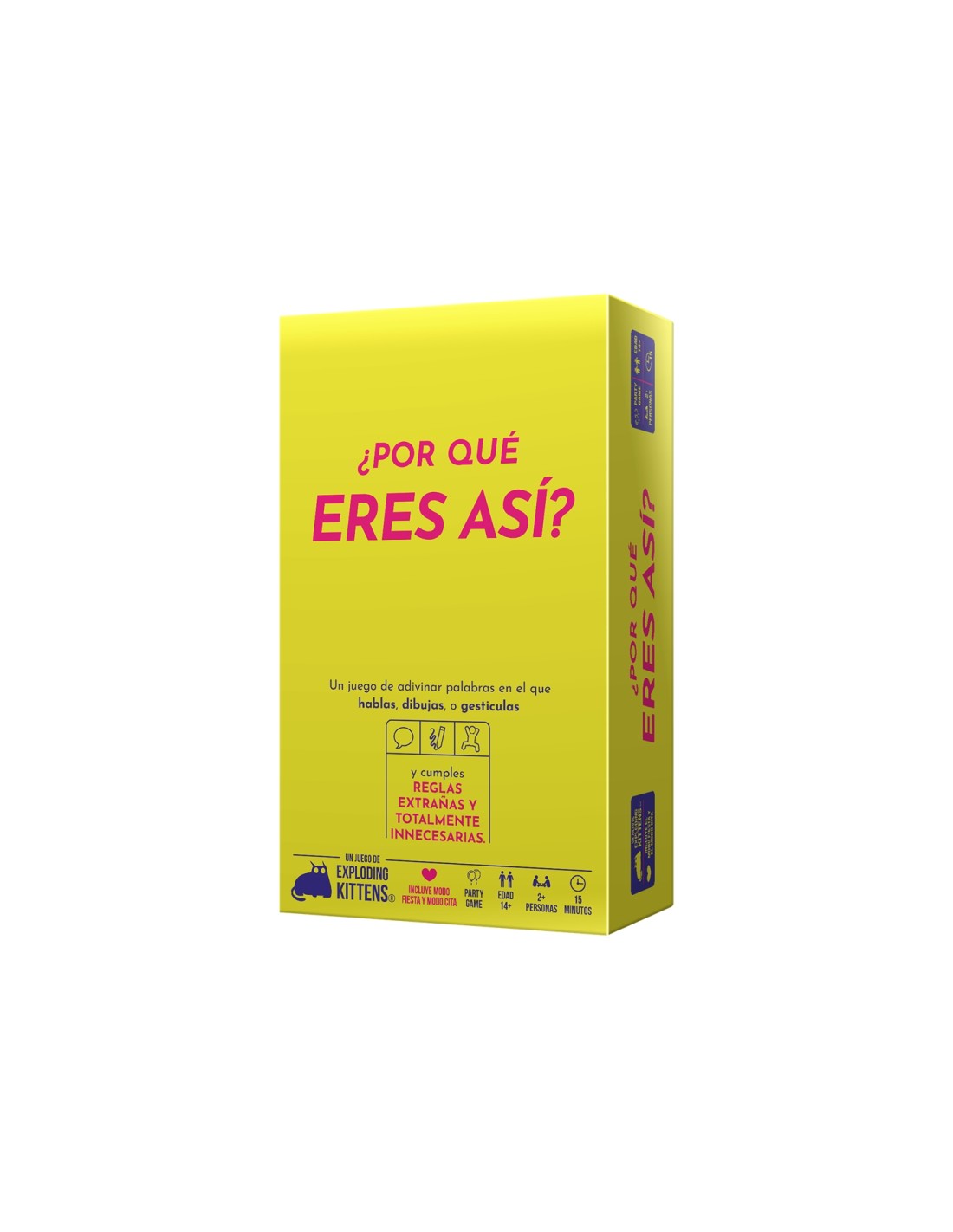 Asmodee Exploding Kittens EKIWYLT01ES juego de tablero ¿Por qué eres así? 15 min Juego De Cartas Partido