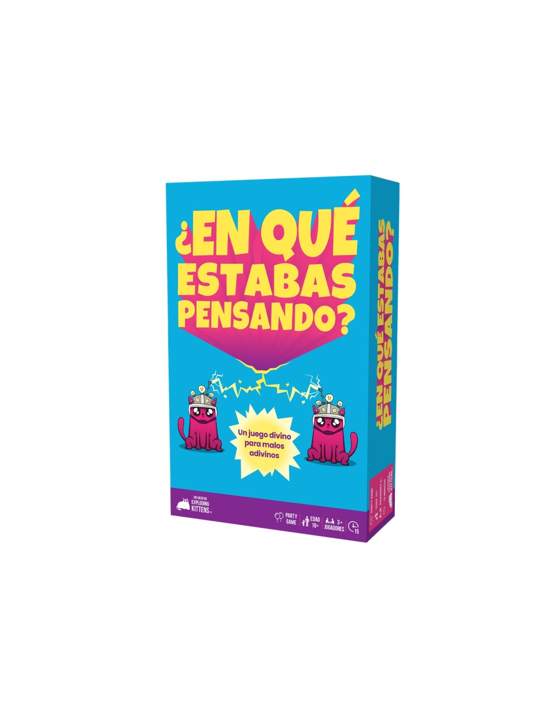 Asmodee Exploding Kittens EKILR01ES juego de tablero ¿En qué estabas pensando? 10 min Juego De Cartas Partido