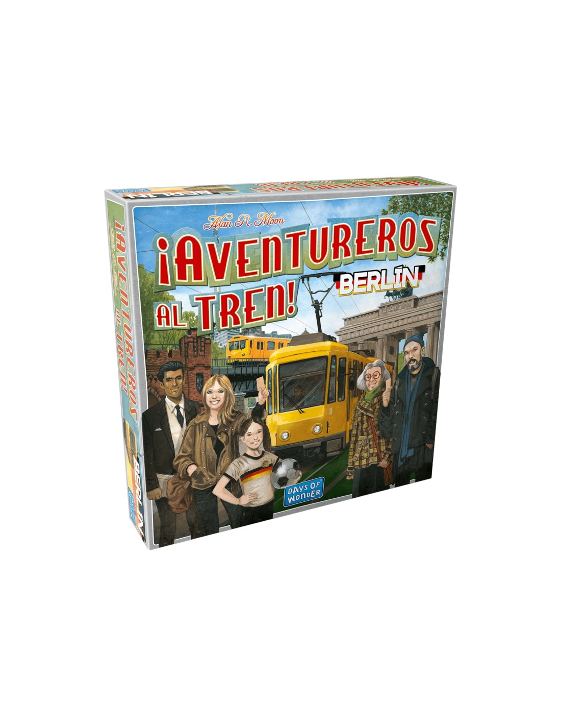 Asmodee DW720865 juego de tablero ¡Aventureros al Tren! Berlín Juego de mesa Estrategia
