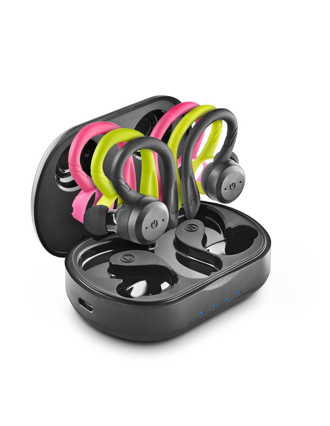 NGS ARTICA JOGGER Auriculares Inalámbrico Dentro de oído Llamadas/Música Bluetooth Negro, Verde claro, Rosa