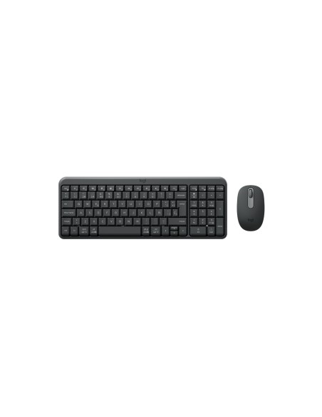 Logitech MK250 Compact Bluetooth Wireless Combo teclado Ratón incluido Universal QWERTY Español Grafito