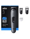 Braun AIO3500 cortadora de pelo y maquinilla Negro, Gris 14 Níquel-metal hidruro (NiMH)