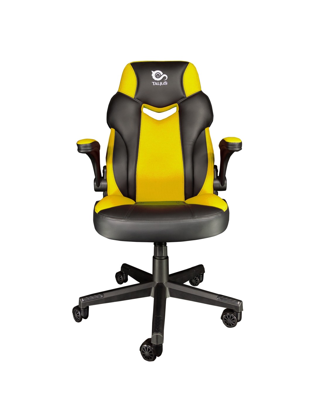 TALIUS TAL-CRAB-YLW silla para videojuegos Silla para videojuegos universal Negro, Amarillo