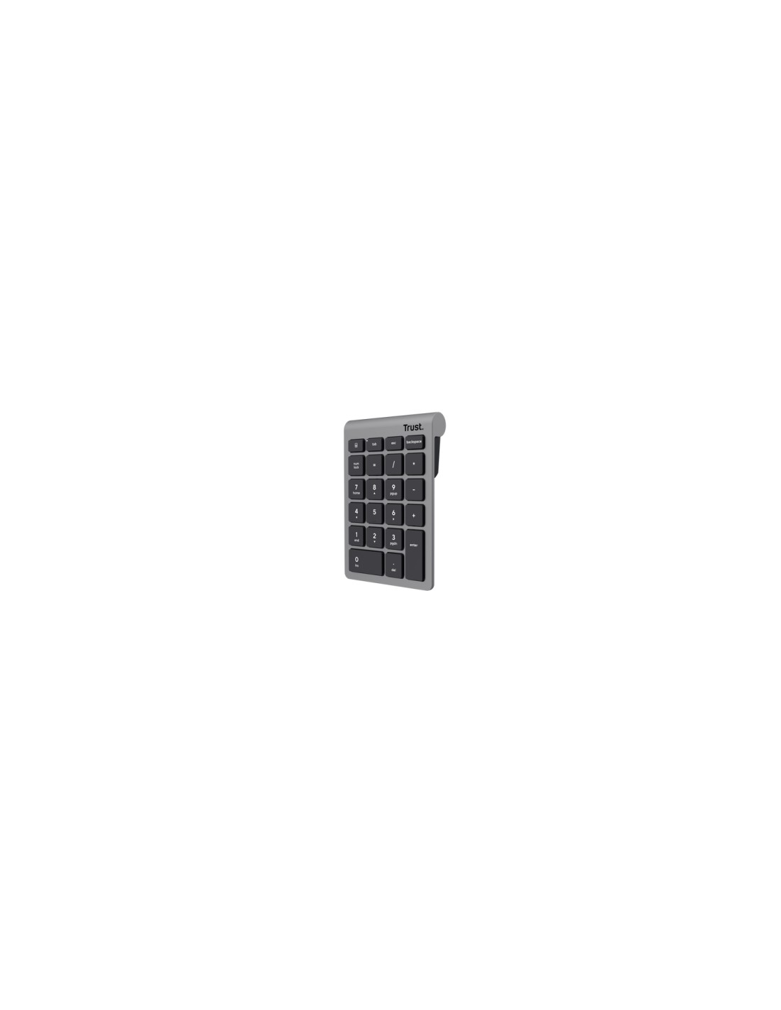 Trust Xalas teclado numérico Portátil/PC RF inalámbrico Plata