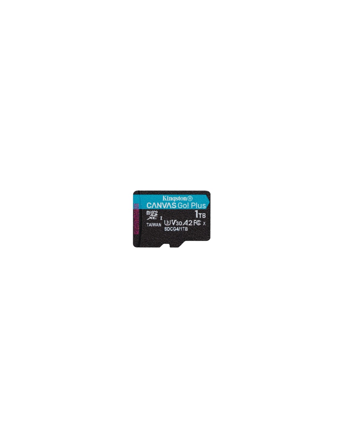 Kingston Technology Tarjeta microSDXC Canvas Go Plus Gen4 de 1 TB, 200 MB/s, A2 U3 V30 y adaptador
