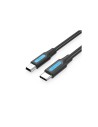 Vention Cable USB 2.0 Tipo-C COWBD/ USB Tipo-C Macho - MiniUSB Macho/ 50cm/ Negro