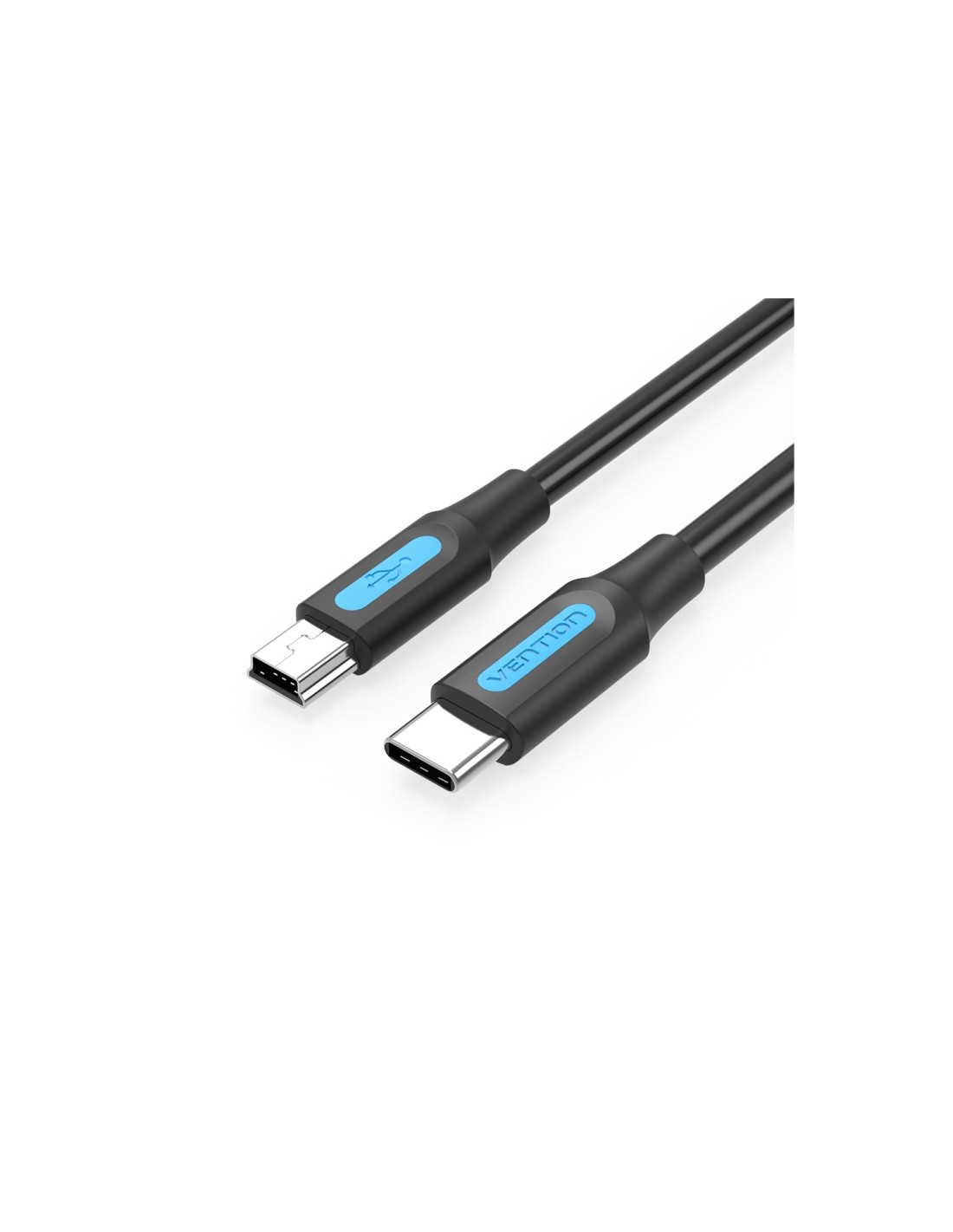 Vention Cable USB 2.0 Tipo-C COWBD/ USB Tipo-C Macho - MiniUSB Macho/ 50cm/ Negro