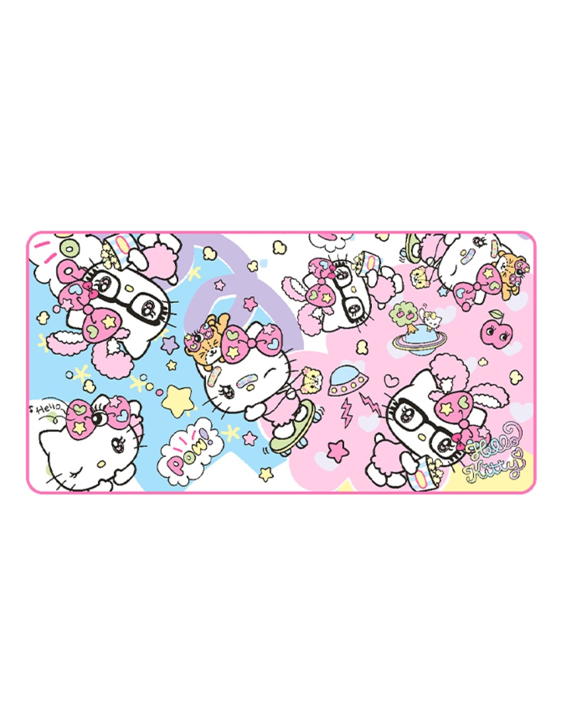 Konix Pony Alfombrilla de ratón para juegos Multicolor